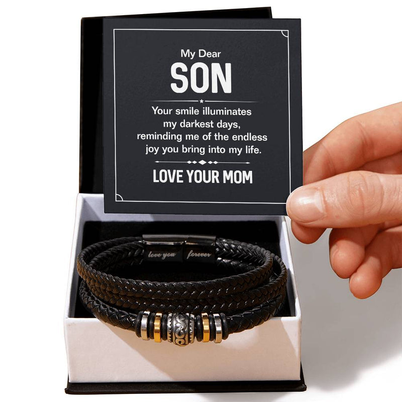Being Special - Mens Leather Bracelet